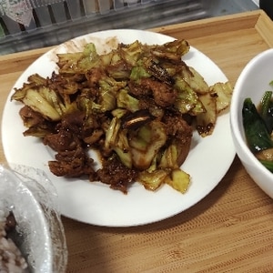 やわらかい春キャベツ＆豚肉で回鍋肉